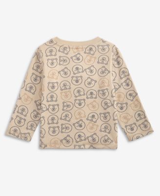 Boys Toddler 2T-4T Long-Sleeve Bear-Print T-Shirt, Macy's Exclusive