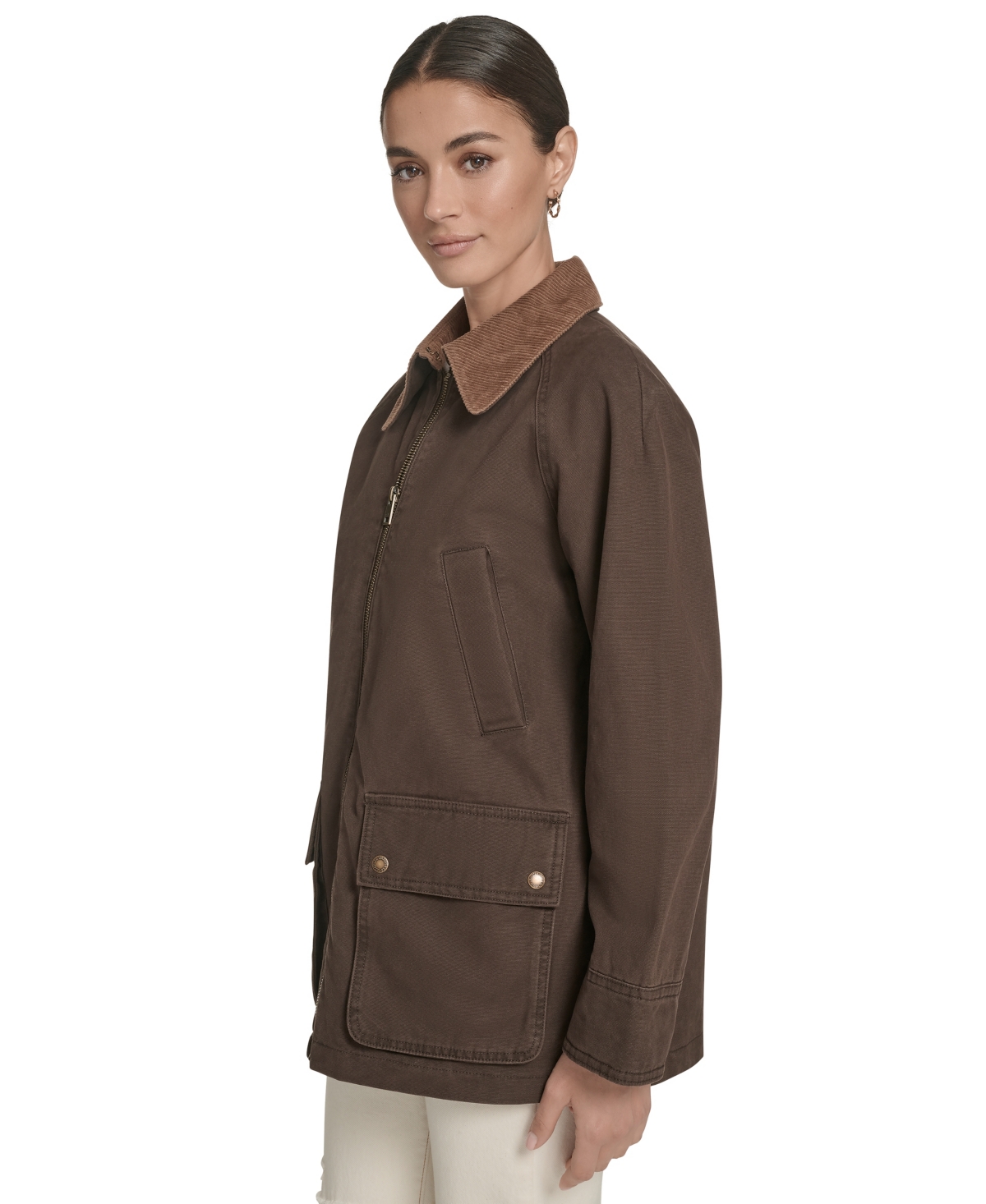Levi's Women's Front Zipper Barn Jacket