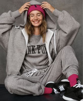 Women's Pink Pony Full-Zip Hoodie