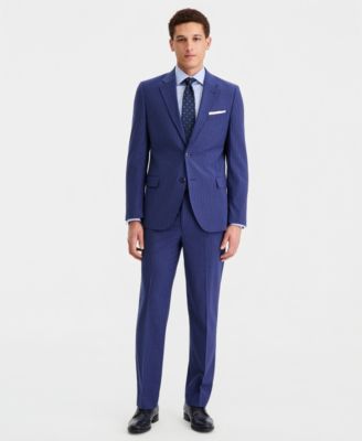 Men's Modern-Fit Stripe Nested Suit