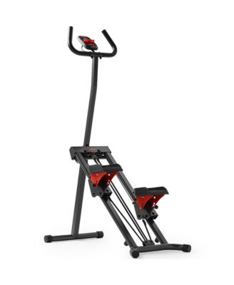 Smart Foldable Stair Climber with Resistance Bands