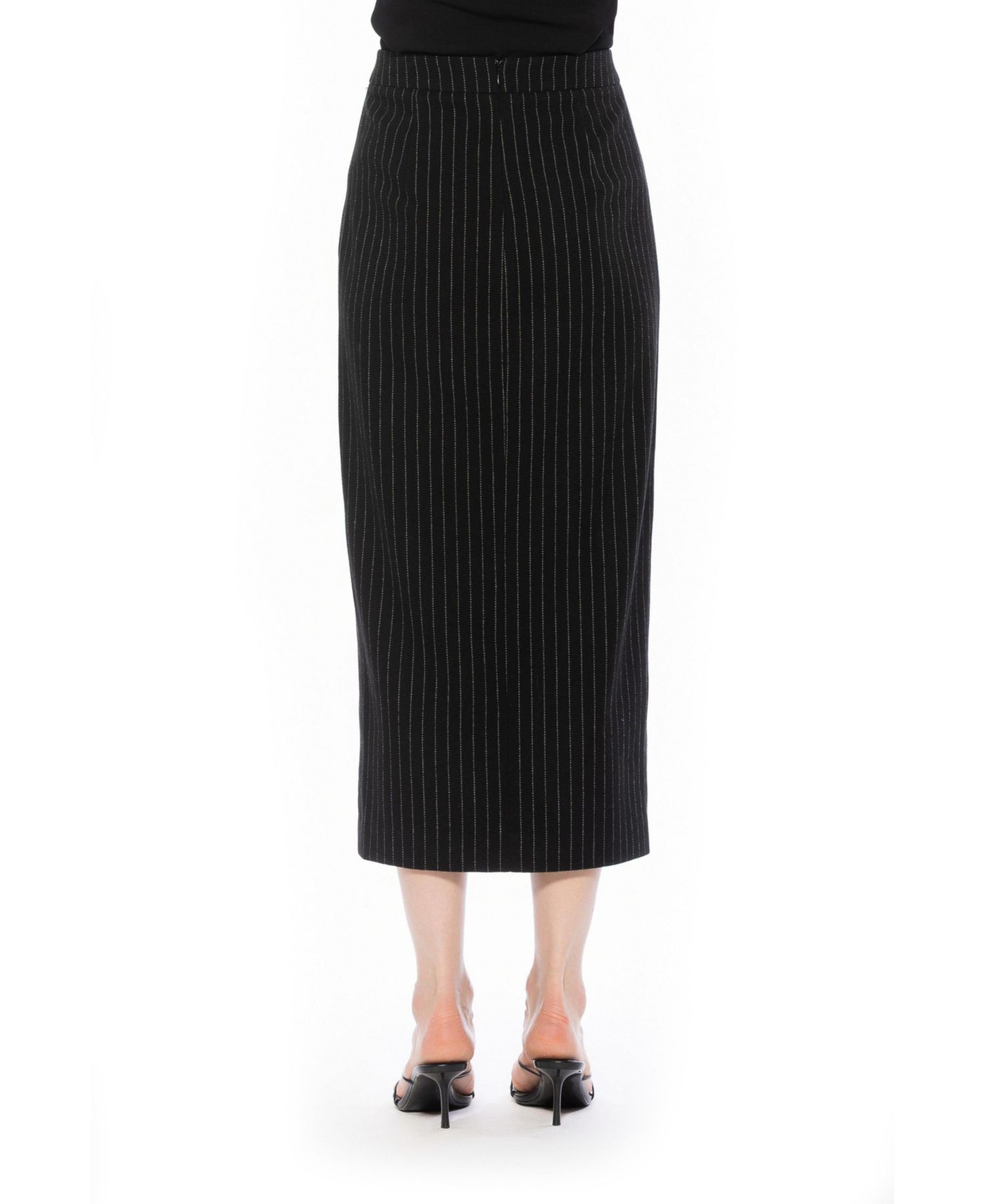 Women's Onyx Striped Skirt