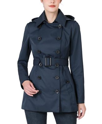 Women's kimi + kai Classic Short Trench Coat