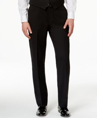 Lauren Ralph Lauren  Classic-Fit Black Wool Vested Suit 