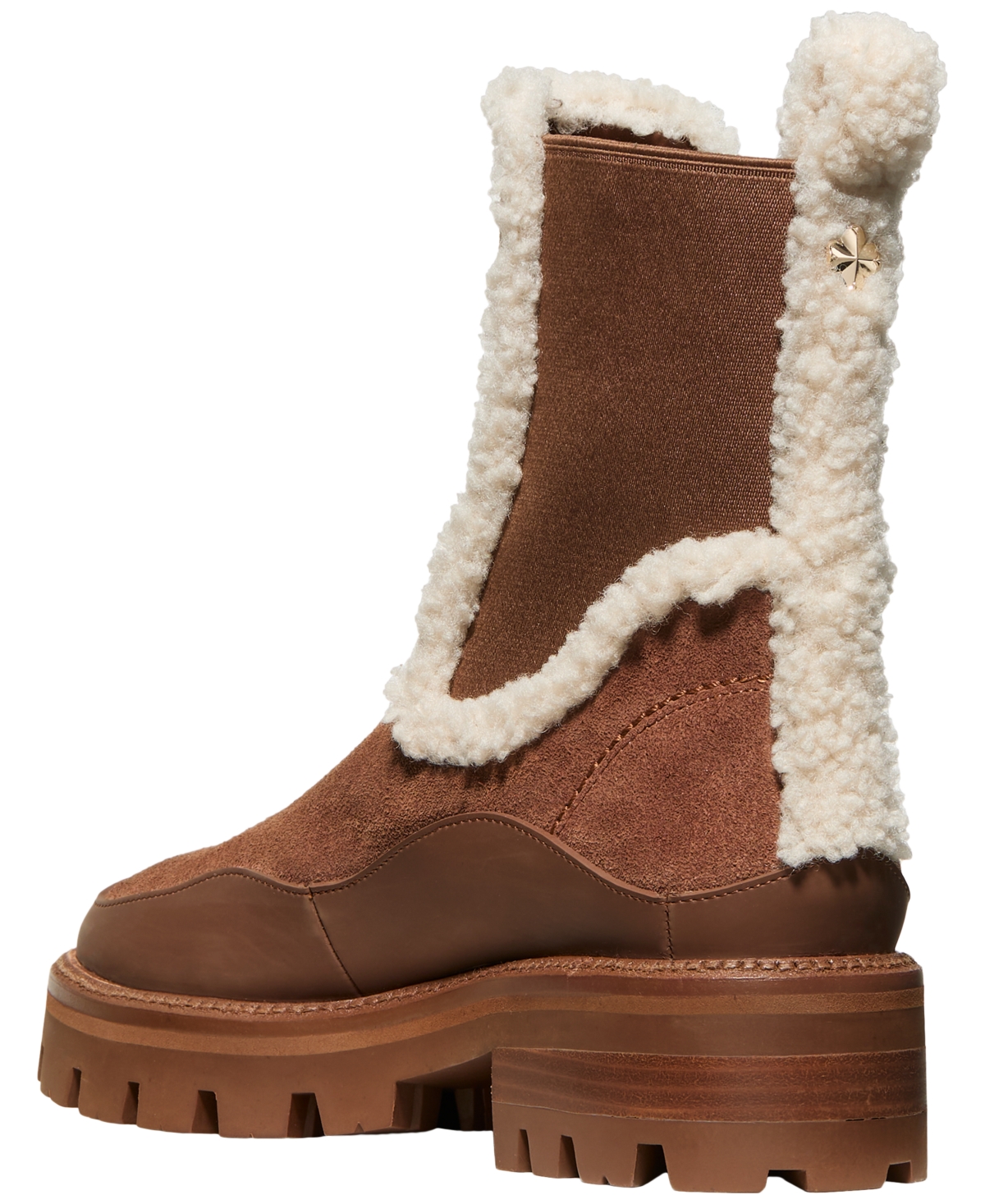 kate spade new york Women's Shearling Chelsea Boots