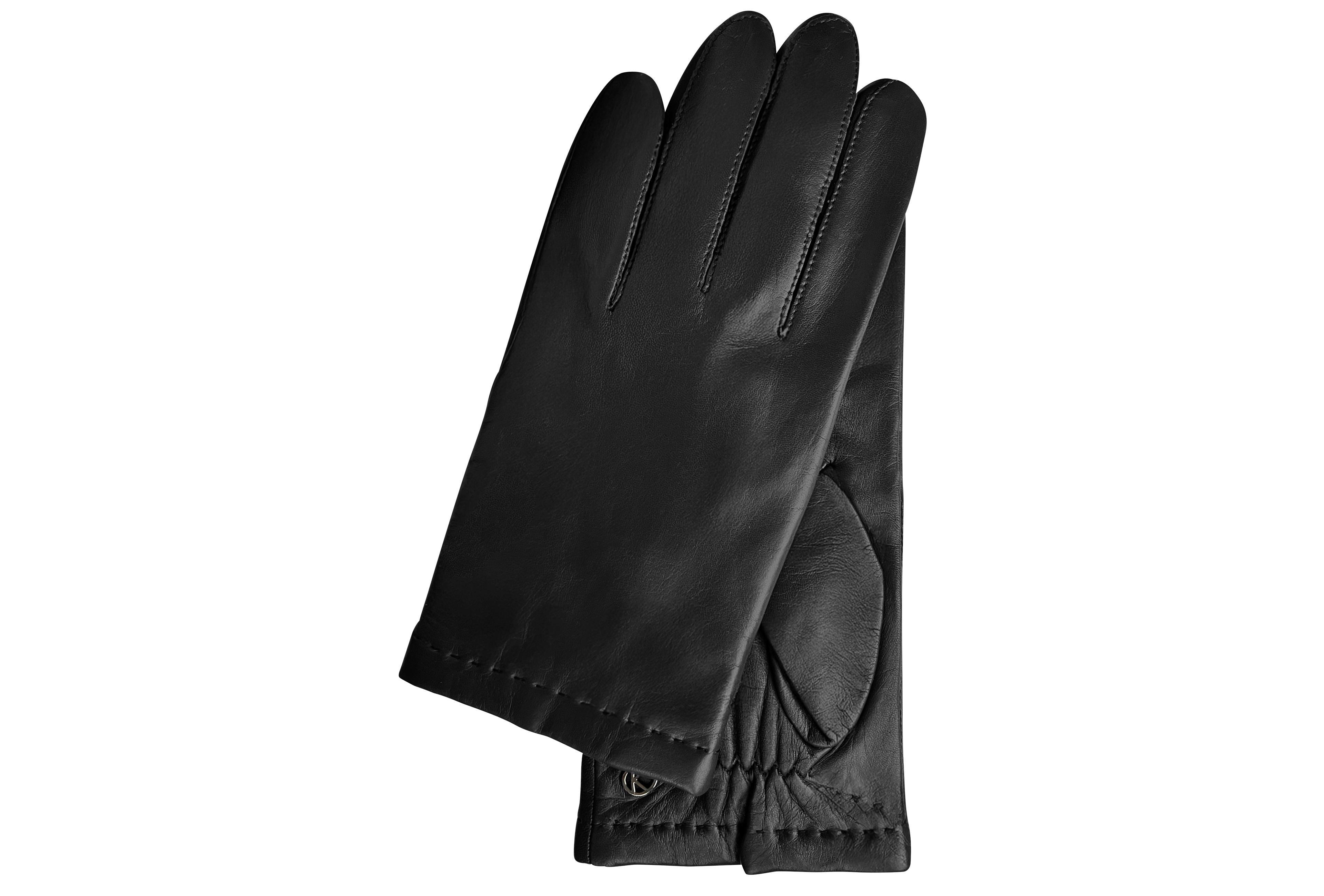 Kessler Men's Men`s Premium Lamb Leather Touchscreen Gloves Style Jordan Cashmere Lining