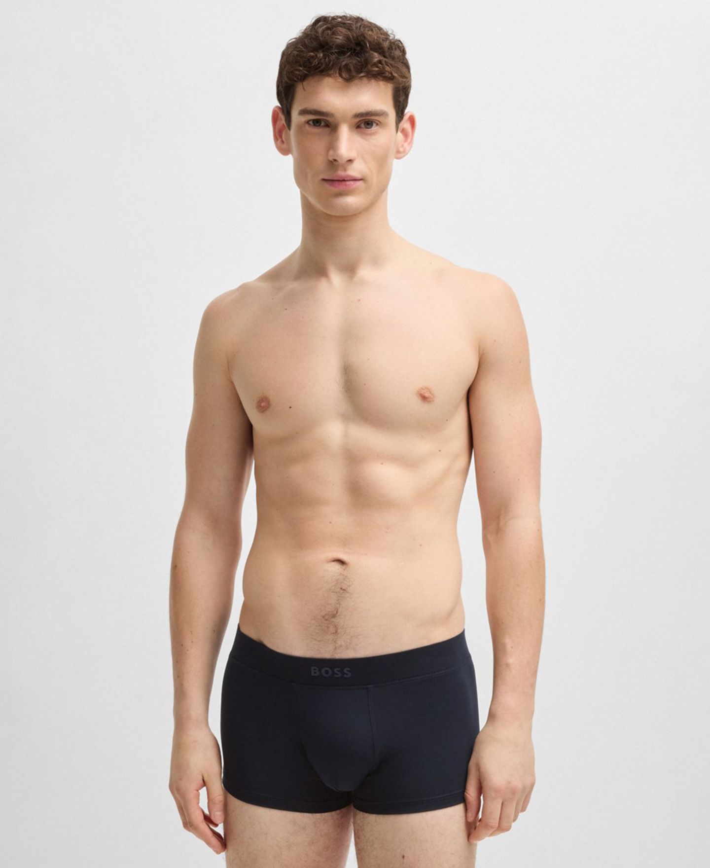 Бельё Single для мужчин, микрофибра — Hugo Boss, цвет: Чёрный — фото 6