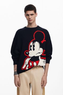 Men's Mickey Mouse knit sweater