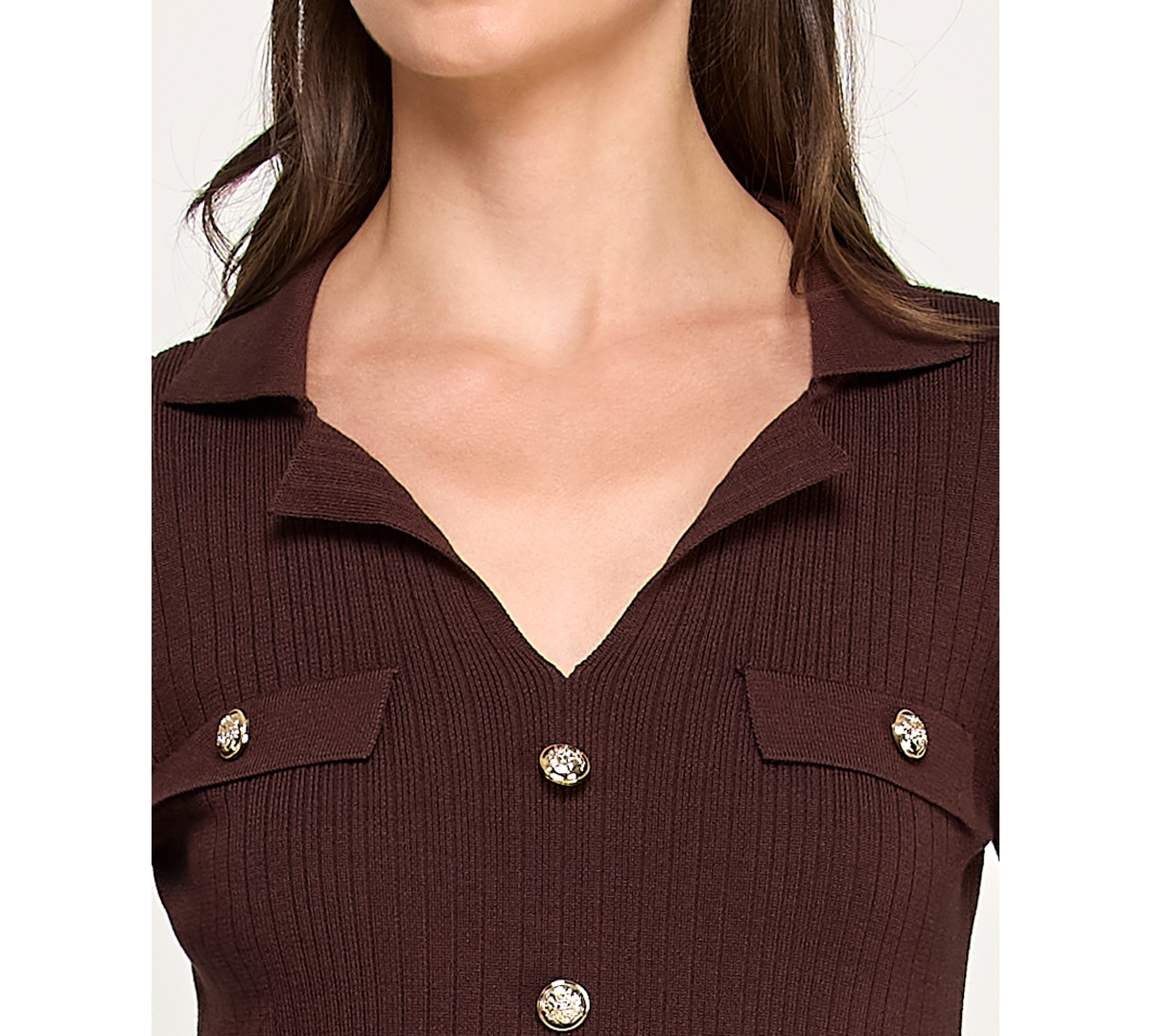 Invitee Juniors' Long Sleeve Midi Sweaterdress