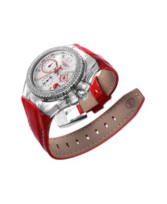 Women's TM-117001 Cruise  Quartz Multifunction White Dial Watch