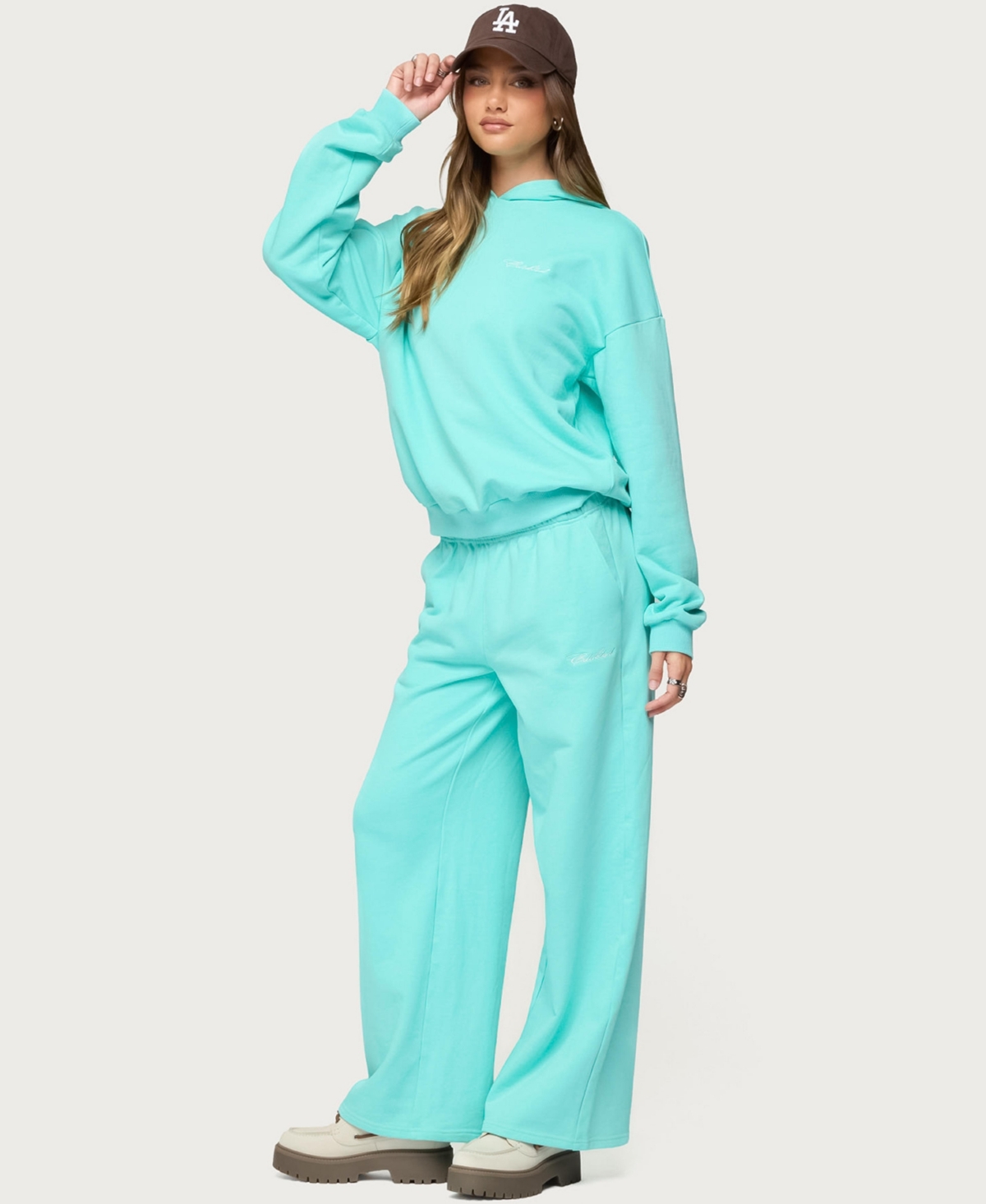 Edikted Women's Only Straight Leg Sweatpants