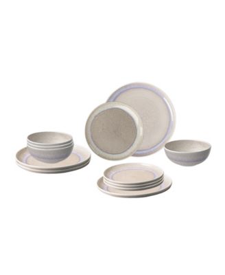 Villeroy & Boch - Perlemor 12 Pc. Dinnerware Set, Service For 4, Exclusively at Macy's