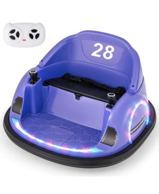 12V 360° Ride on Bumper Car for Toddlers with Remote Control