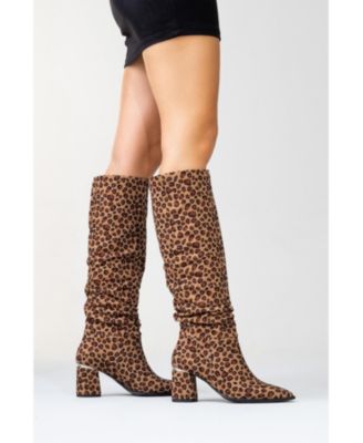 Women's Vianella Block Heel Knee High Boot