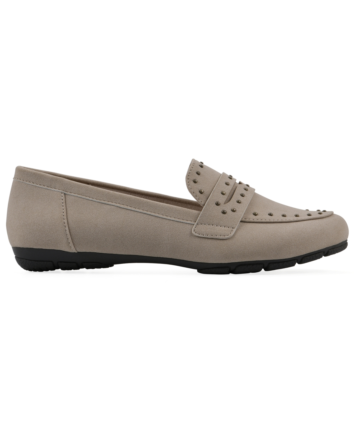 Cliffs By White Mountain Giada Stud Driving Loafer In Neutral