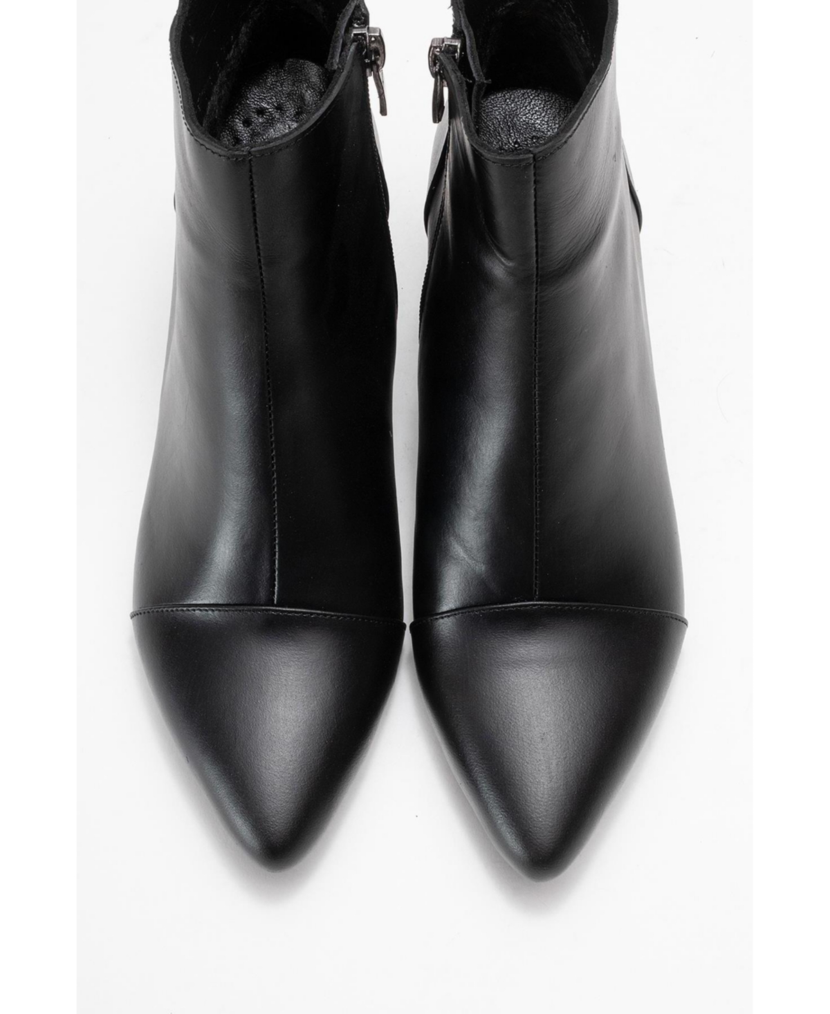 Forever & Always Shoes Gael Leather Block Heel Boot (Women)