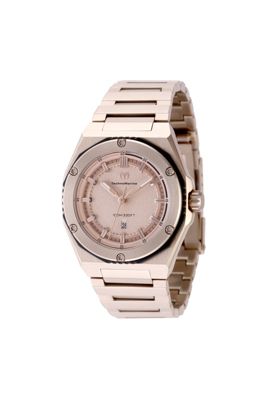 Women's TM-416058 CORAL Quartz Rose Gold Dial Watch
