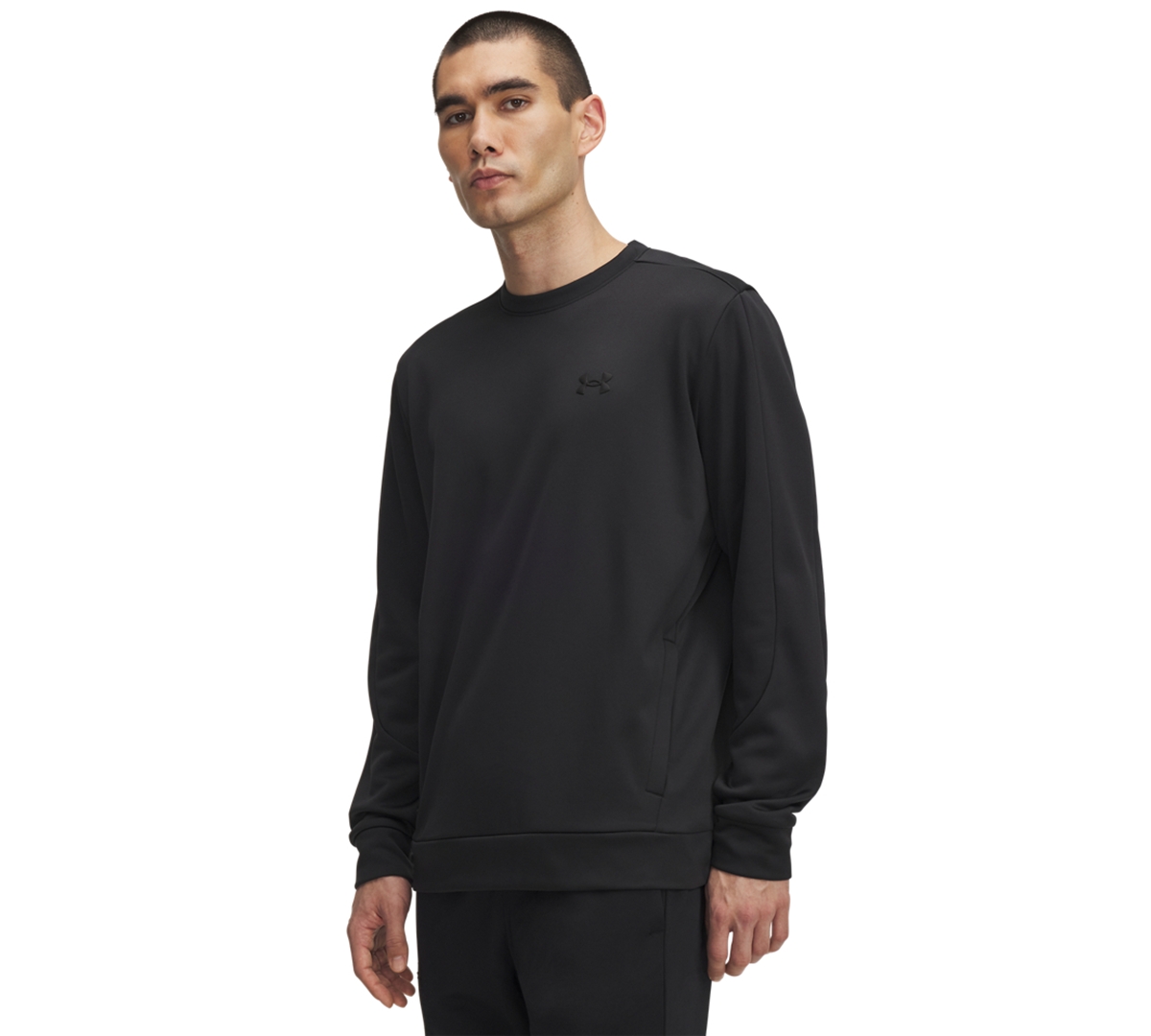 Under Armour Men's Crewneck Sweatshirt In Black