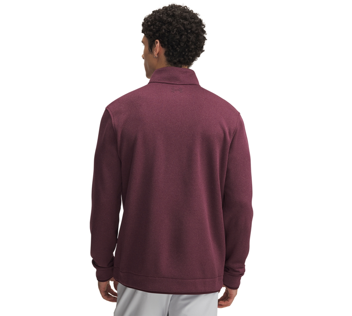 Under Armour Men's Storm Long Sleeve Sweatshirt In Purple