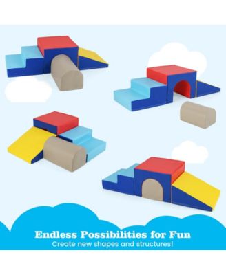 Climb and Crawl Foam Block Play Set for Infant Baby