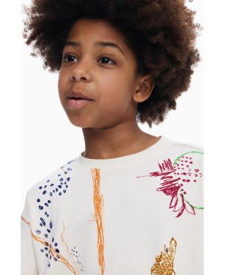 Boys's Short sleeve brushstroke T-shirt