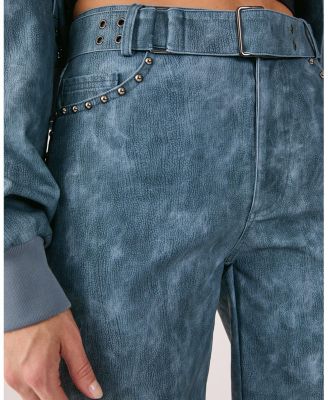 Women's Studded Detail Belted Trouser