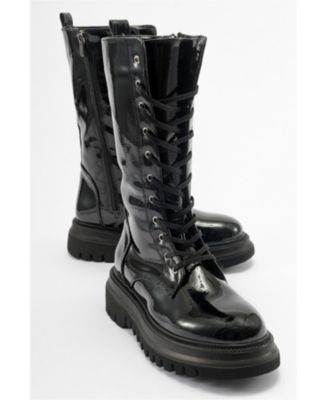 Piola Patent Combat Boot (Women)