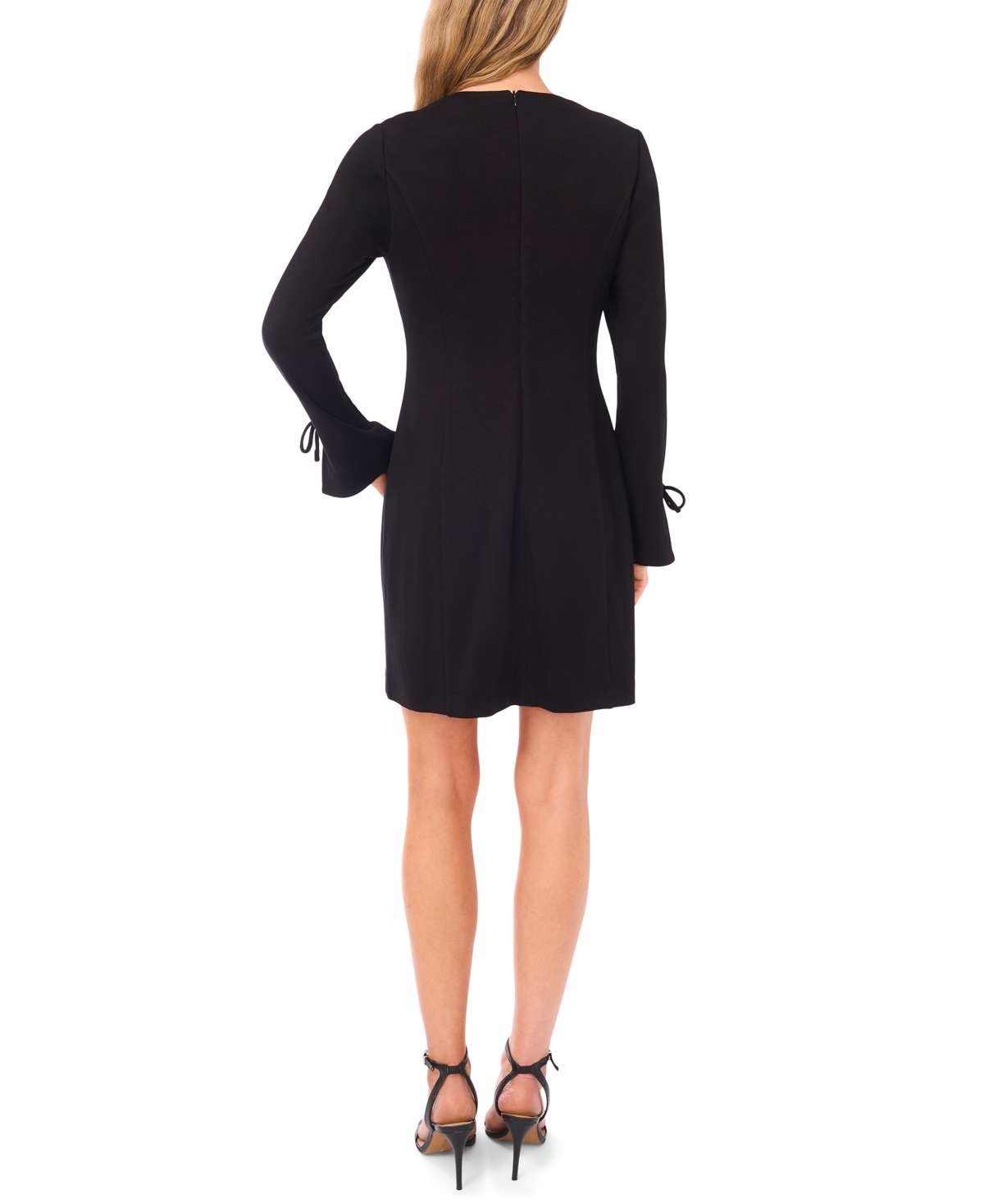 Cece Women's Crewneck Mini Dress In Black