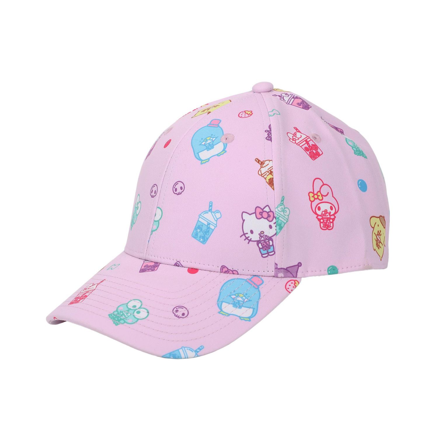 And Friends Aop Drinks Sublimation On Poly B2 Structured Ball Cap Traditional Adjustable