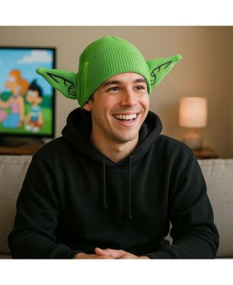 Men's Piccolo Head With Ears And Antennas Knit Beanie
