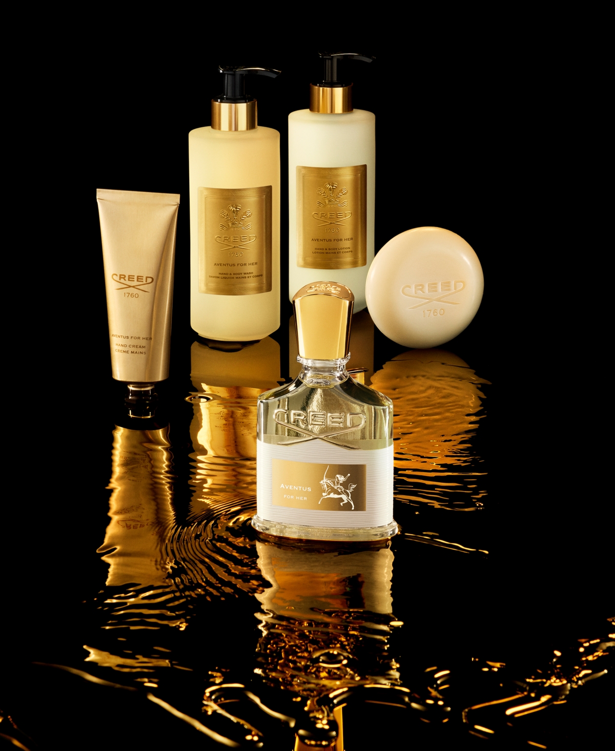 Creed Aventus For Her Perfumed Soap In Transparent