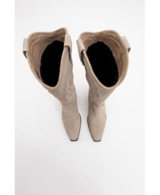 Pietro Leather Western Knee High Boot (Women