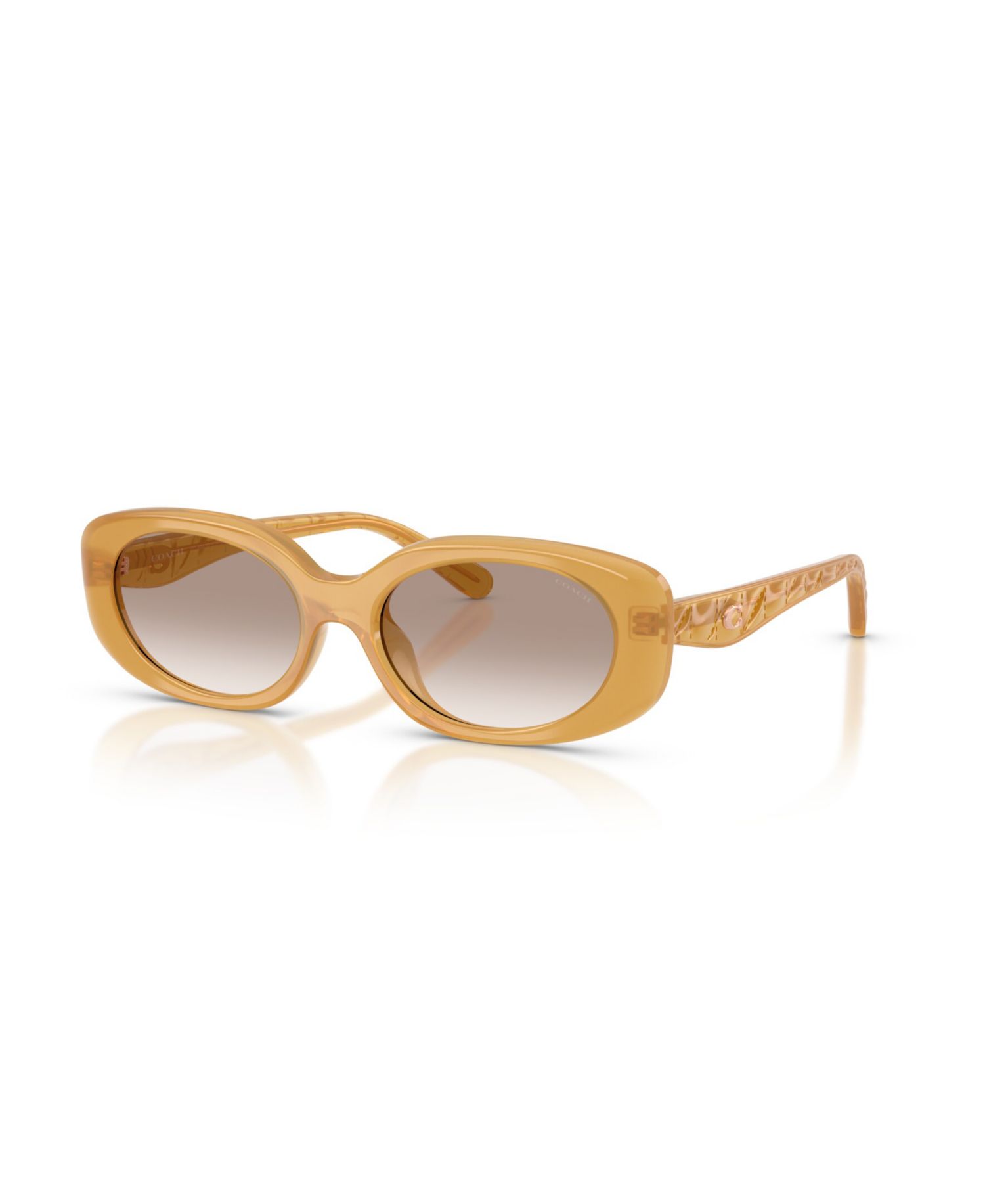 Women's Oval Sunglasses, CBY84 HC8443D