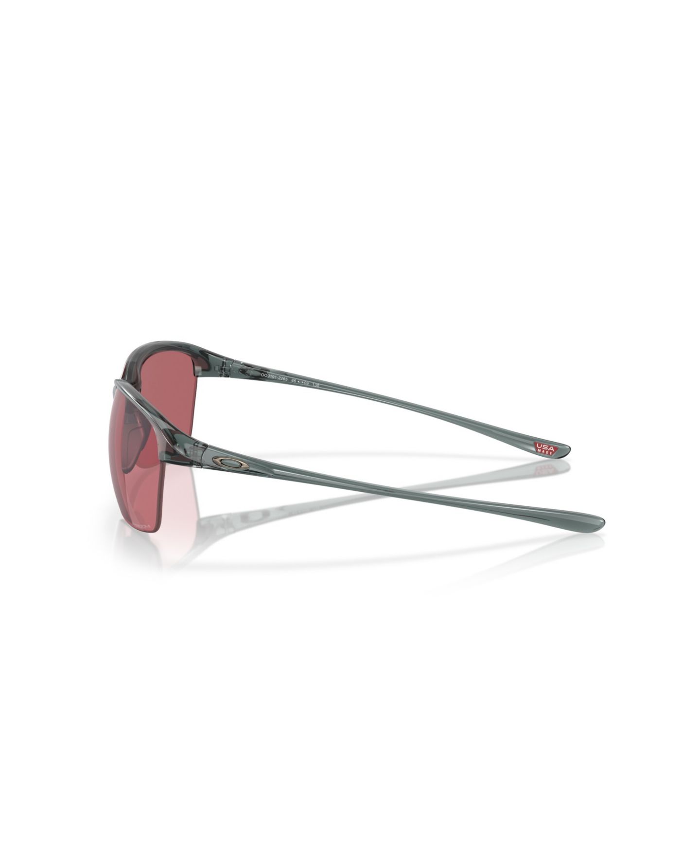 Женские солнцезащитные очки Oakley Rectangle Sunglasses, Unstoppable OO9191, цвет: Прозрачный чёрный — фото 3