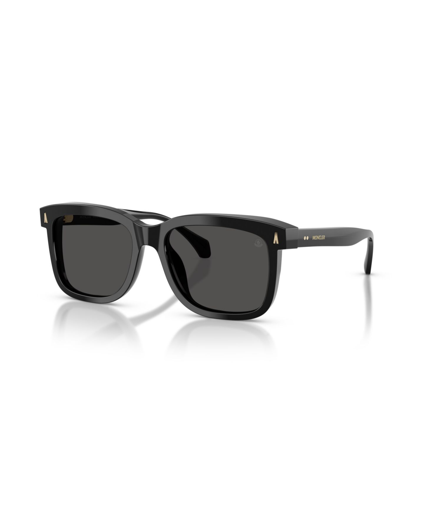 Солнцезащитные очки Moncler Unisex Polarized Valaire, ME6018, цвет: Блестящий чёрный — фото 7