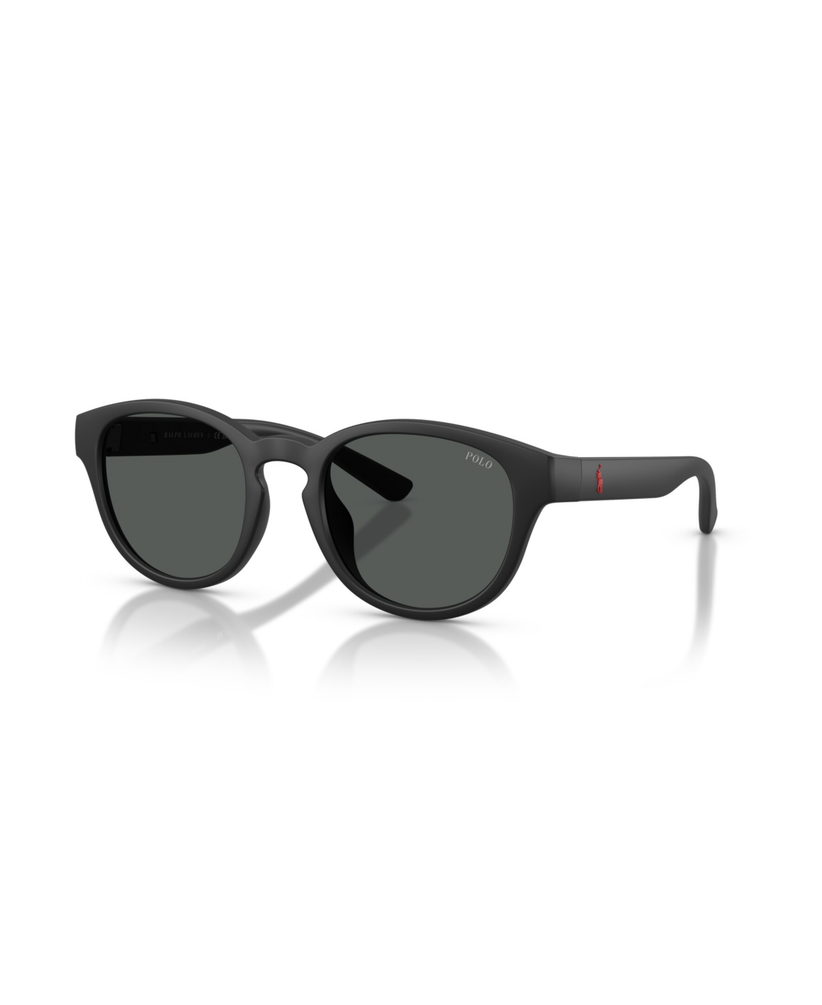 Polo Ralph Lauren Men's Round Sunglasses, Ph4233u In Black