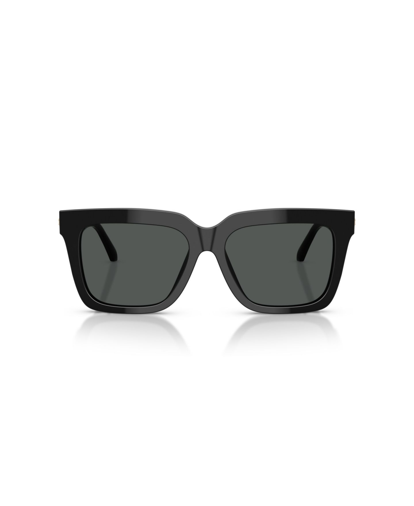 Женские солнцезащитные очки Versace Square Sunglasses, VE4498, цвет: Чёрный — фото 4