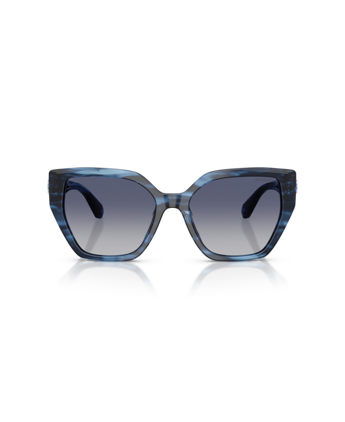 Swarovski Women's Geometric Sunglasses, Sk6044u In Blue