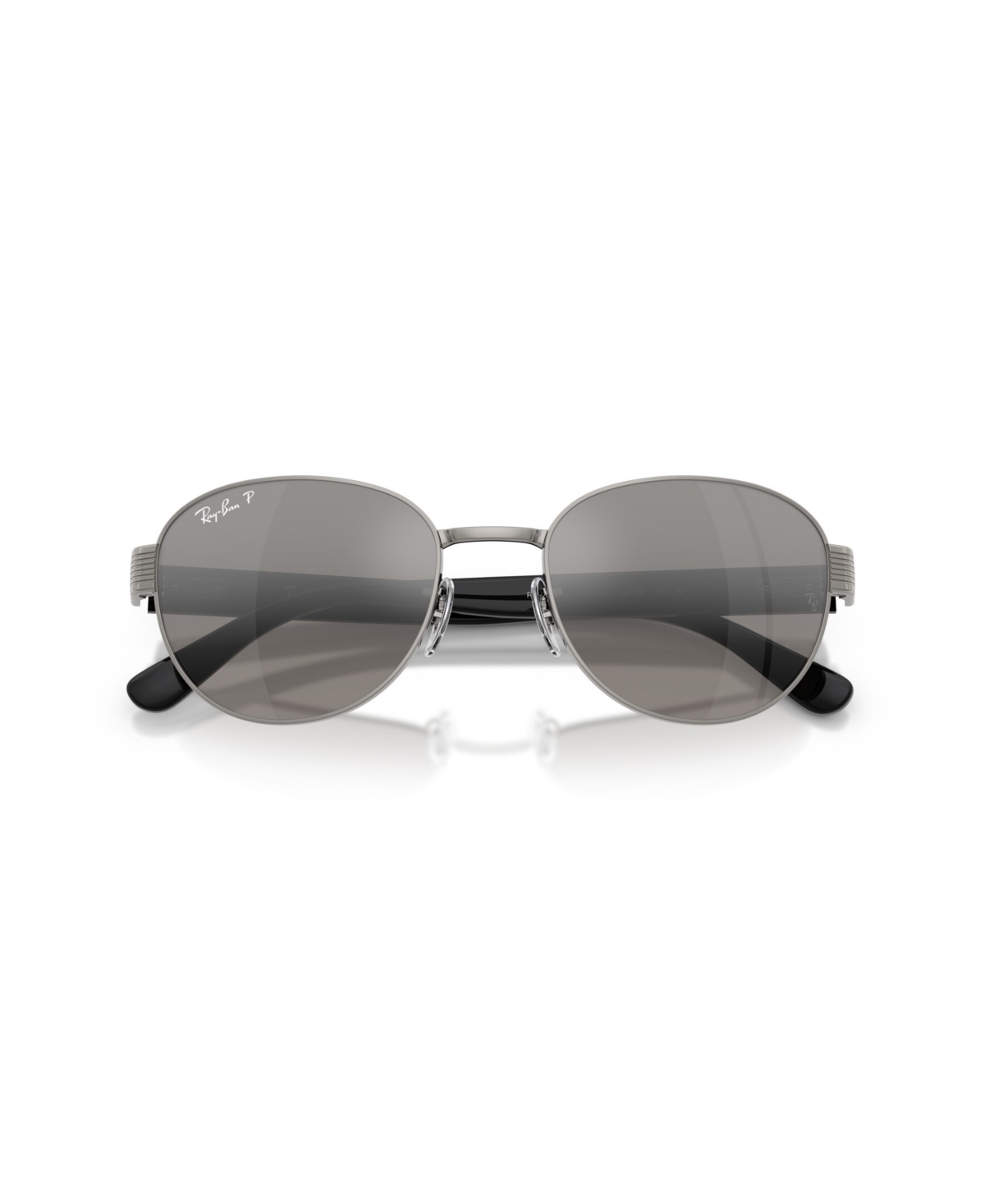 Ray Ban Unisex Polarized Sunglasses, Rb3766ch In Gray