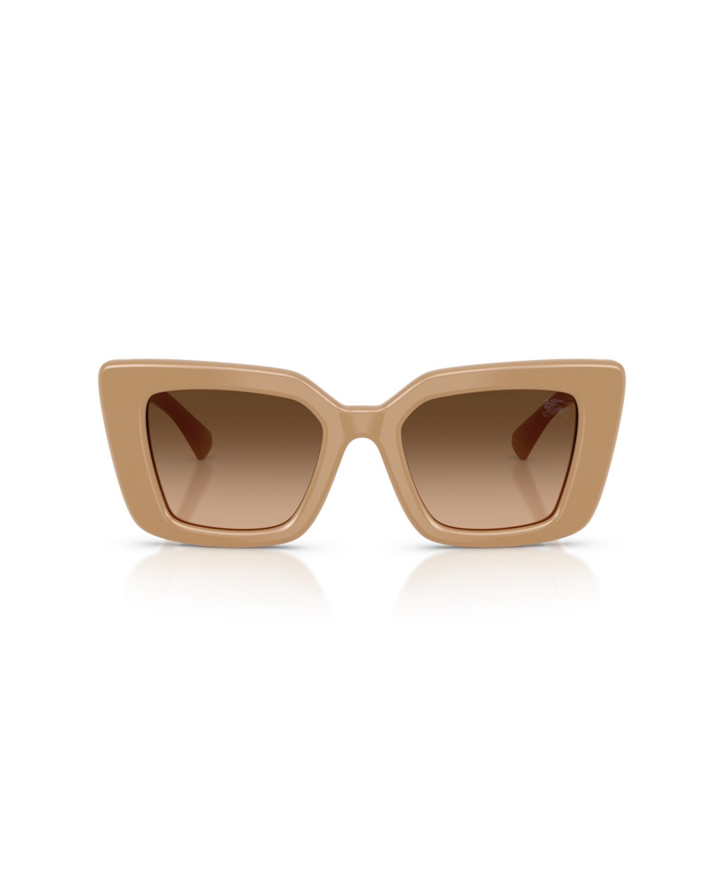 Женские солнцезащитные очки Burberry Cat Eye Sunglasses, BE4476, цвет: Бежевый — фото 2