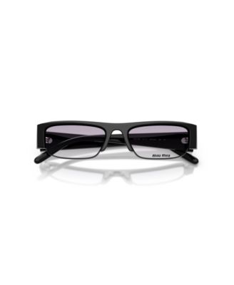 Women's Rectangle Sunglasses, MU B07S