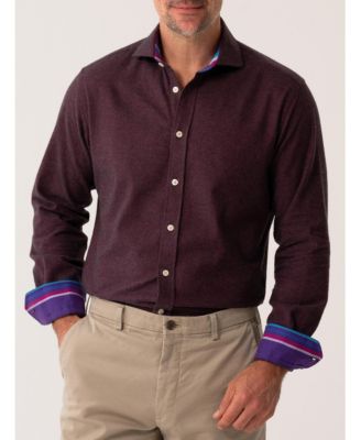 Cotton Cashmere Long Sleeve Shirt