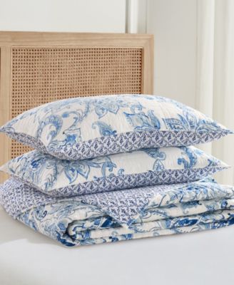 Home Bennett Reversible 3-Pc. Bedspread Set, Full
