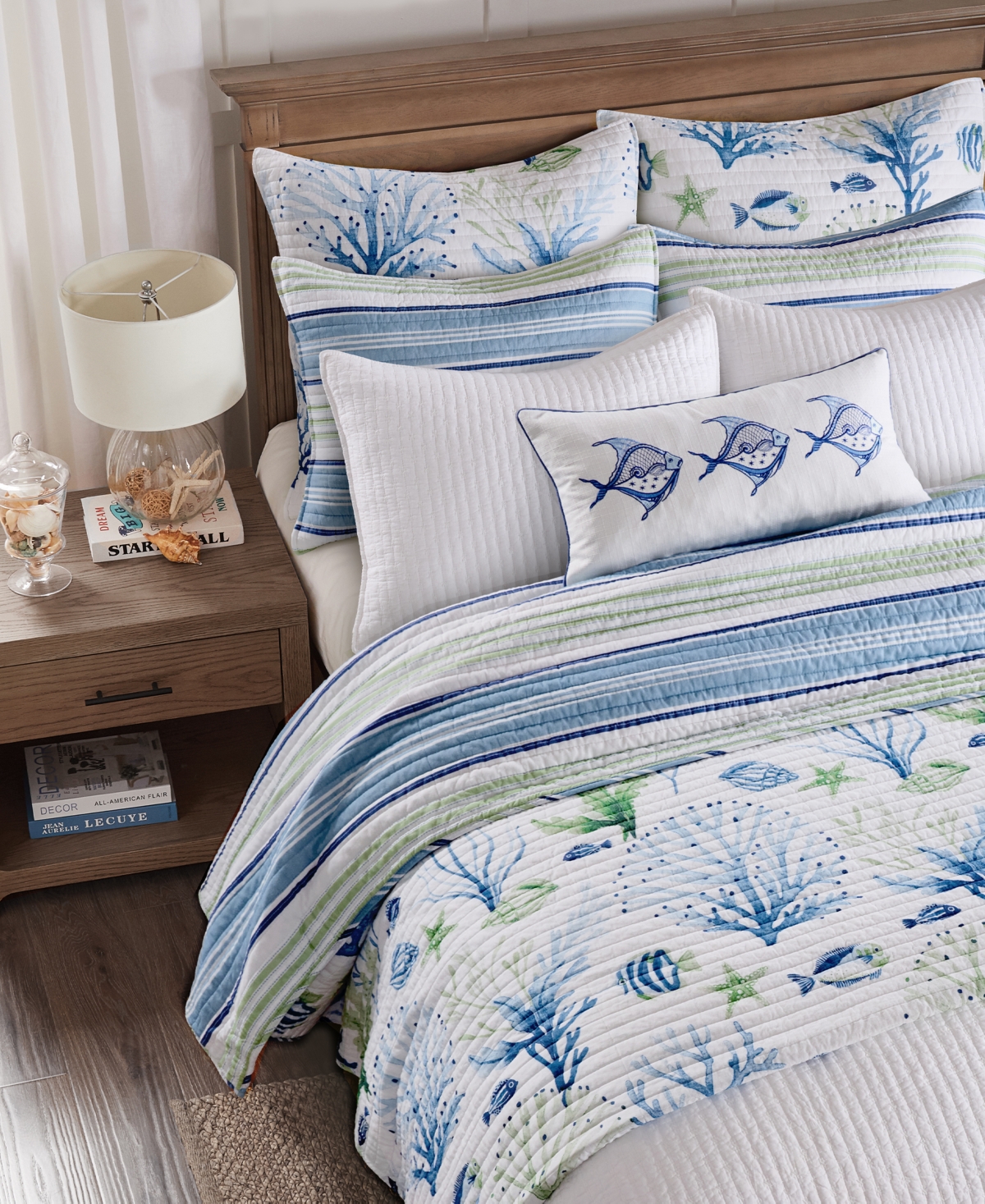 Levtex Home Harbor Bay 2-Pc. Sham Set, European