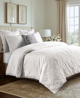 Home Alessio Textured 3-Pc. Duvet Cover Set, King