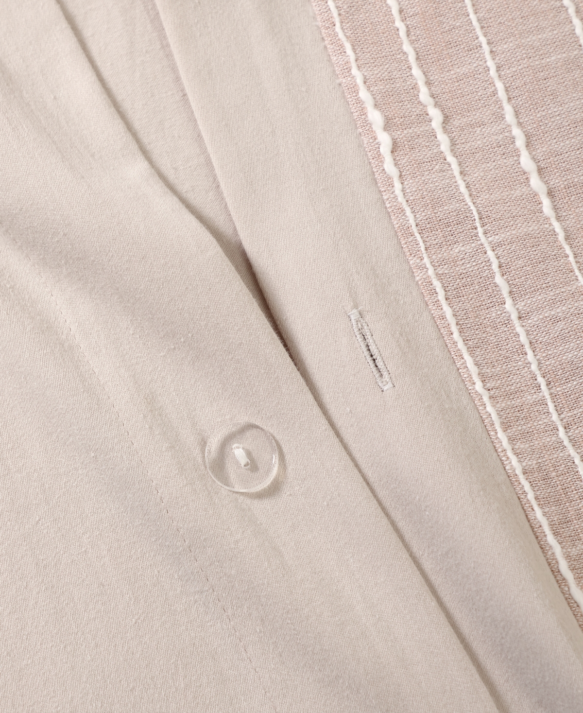 Levtex Sand Stripes Textured 3-Pc. Duvet Cover Set