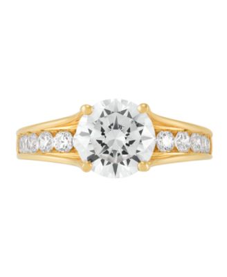 Certified Lab Grown Diamond Engagement Ring (2-1/2 ct. t.w.) in 14k Yellow or White Gold
