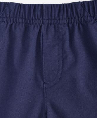 Boys Toddler 2T-4T Solid Woven Shorts, Macy's Exclusive