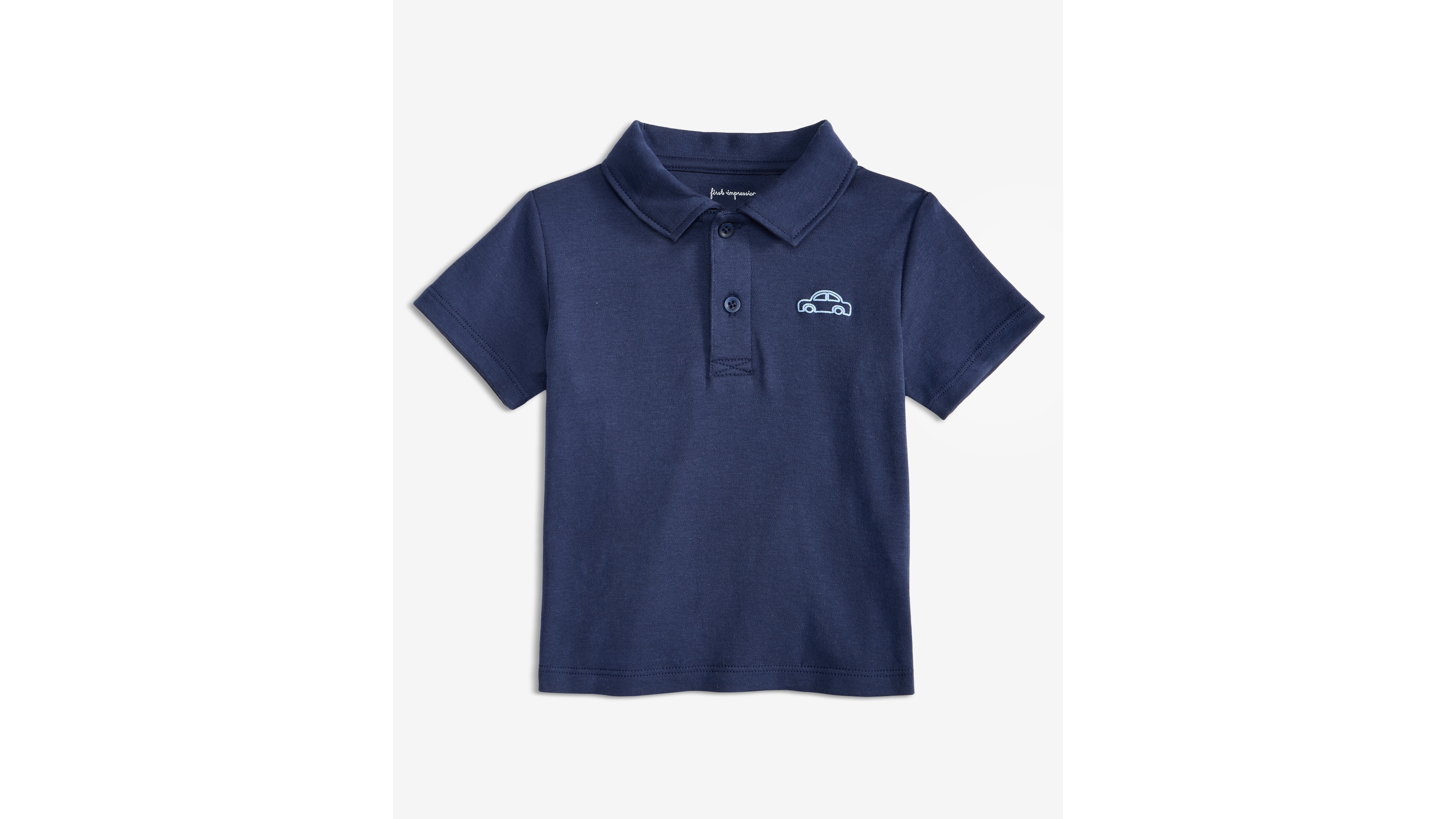 First Impressions Baby Boys' 3M-24M Mix and Match Mini Car Polo Shirt, Macy's Exclusive