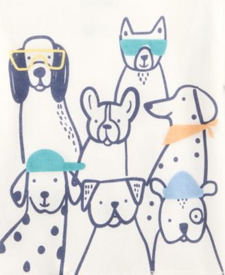 Boys Toddler 2T-4T Stylish Pups T-shirts, Macy's Exclusive